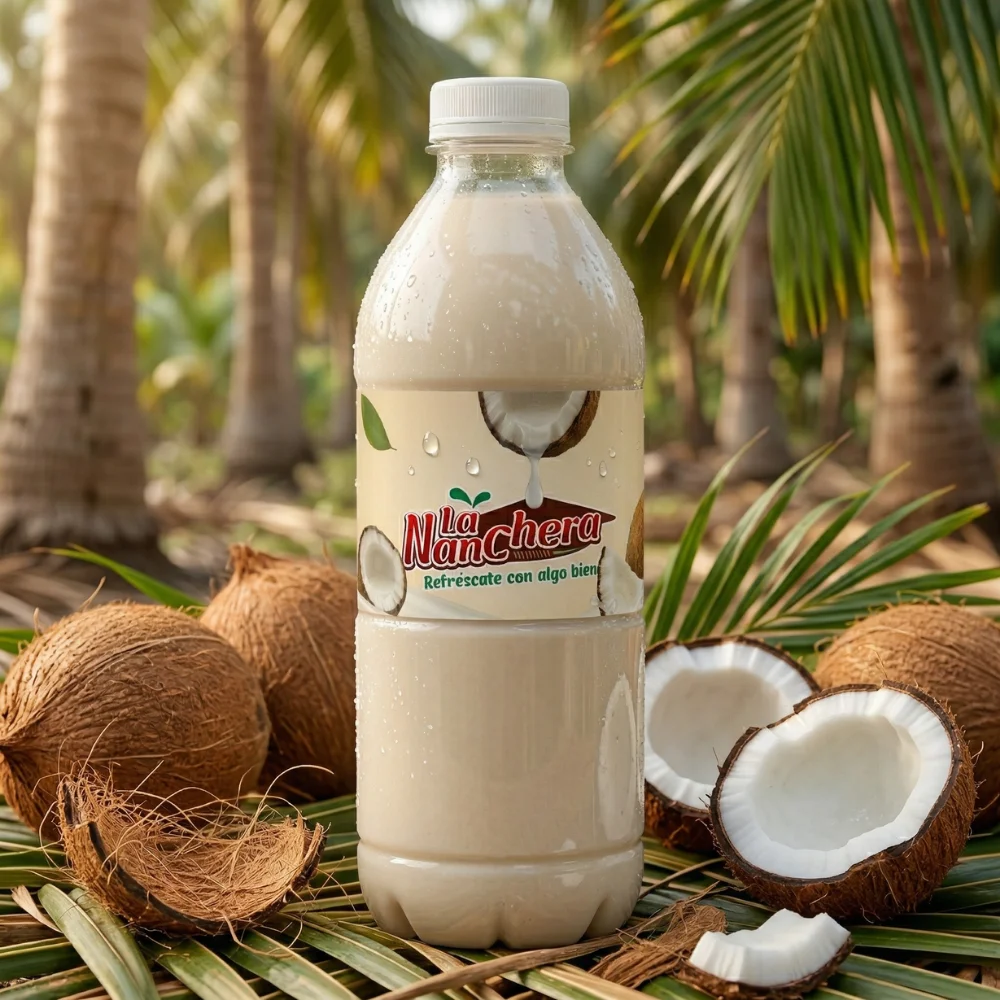 Botella de Orchata de Coco La Nanchera